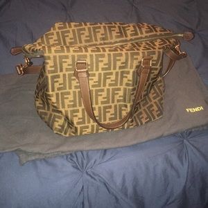 Authentic FENDI handbag with Dustbag